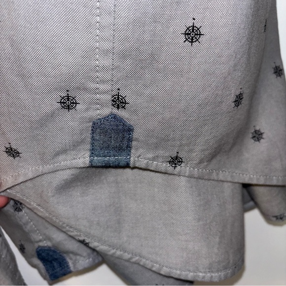 Banana Republic Shirt Men's  UNTUCKED STANDARD FIT Long Sleeve Oxford - Picture 5 of 7